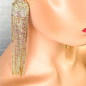 Gold or Silver tassel earrings
